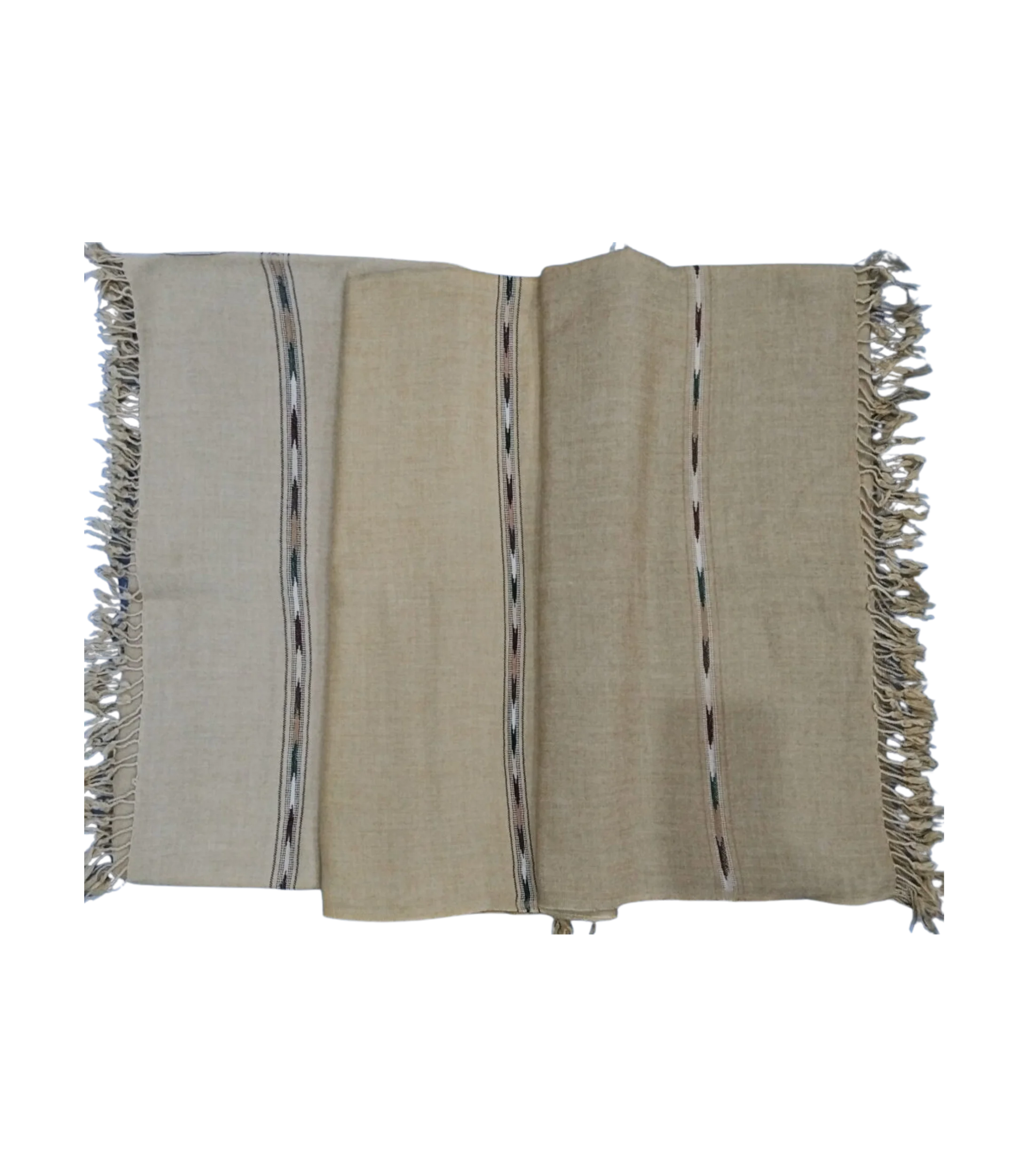 1 (1) Handmade Wool Shawl For Men - Image 1