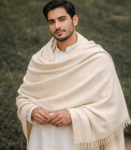 Handmade Pure Wool Shawl (Plain Careem)
