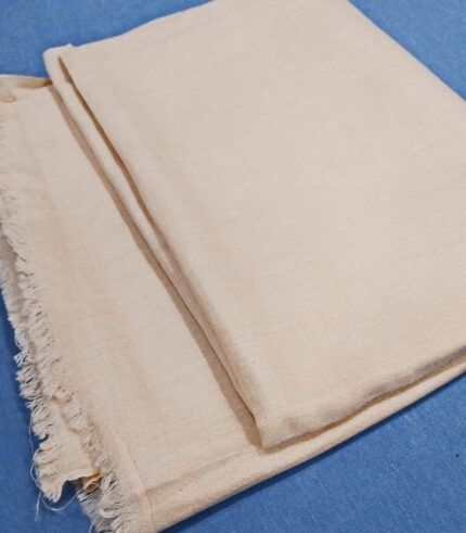 Handmade Pure Wool Shawl (Plain Peach)