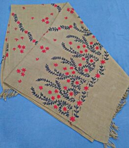 Pure Wool Shawl (Needle Work In Skin) - Image 3