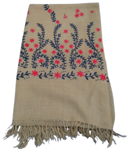 Pure Wool Shawl (Needle Work In Skin) - Image 4